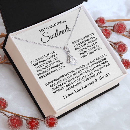 Soulmate Gift | Best Thing Necklace 0746T1A