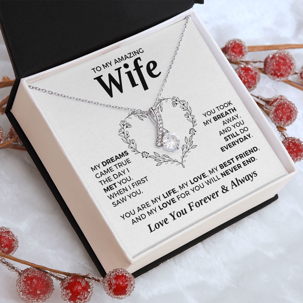 Gift For Wife | Dreams Came True Necklace 0742T5A
