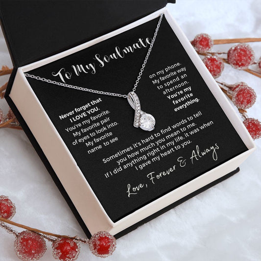 Soulmate Gift | My Heart Necklace 0777T1A