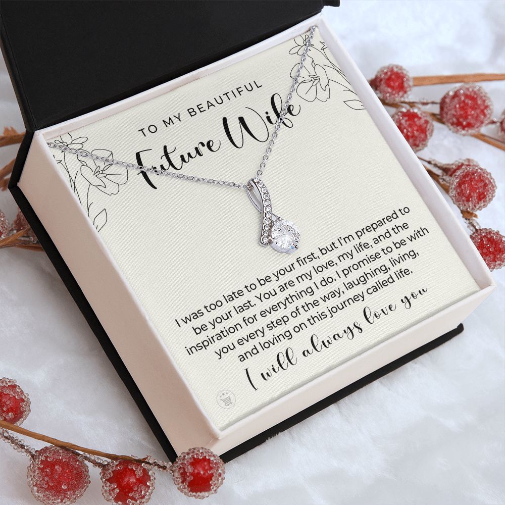 Future Wife, Mrs. Gift | Every Step Necklace 0644T8