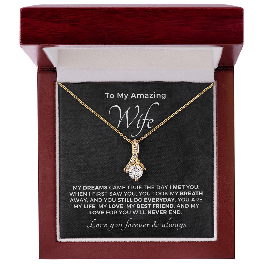 Gift For Wife | Dreams Came True Necklace 0742T1A