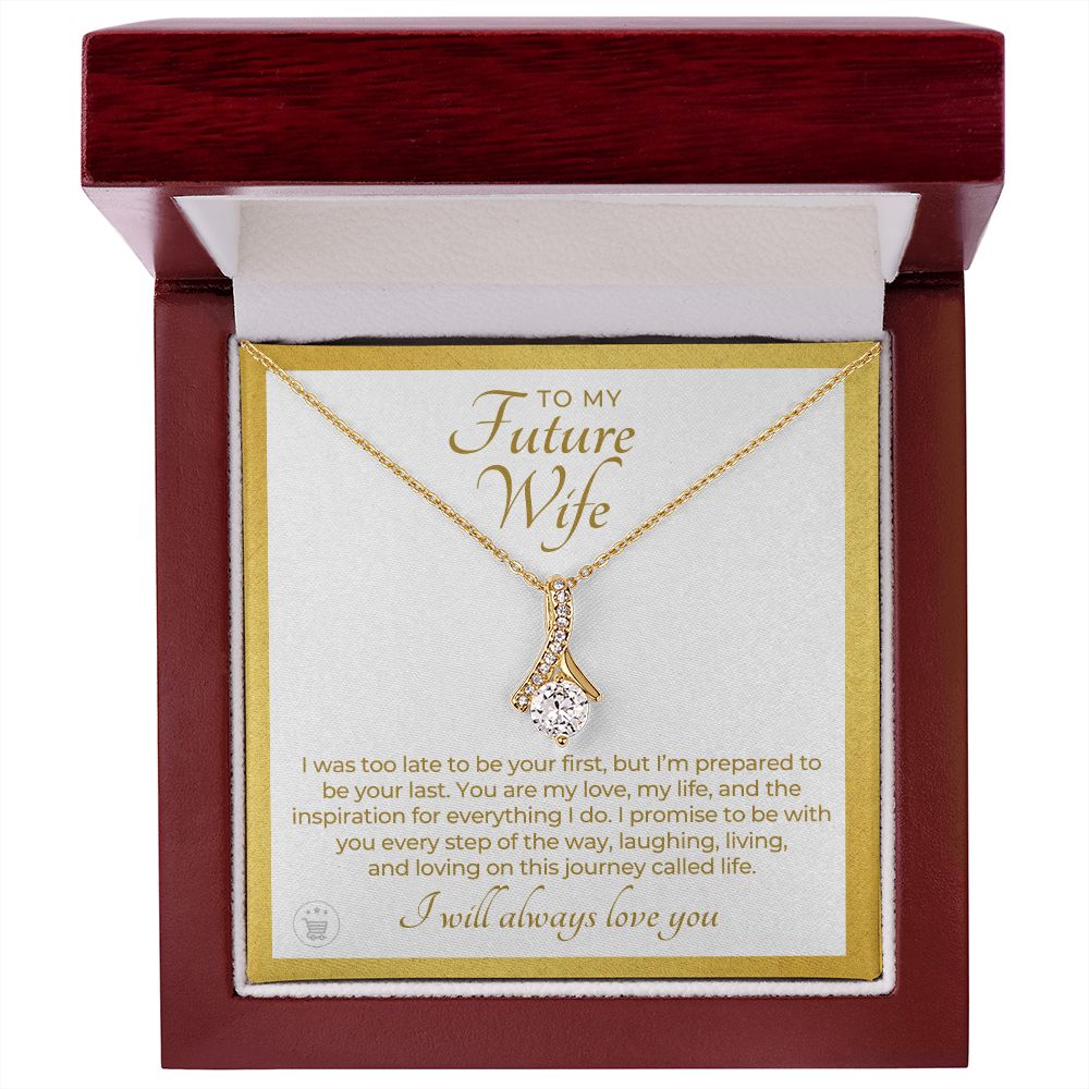 Future Wife, Mrs. Gift | Every Step Necklace 0644T5