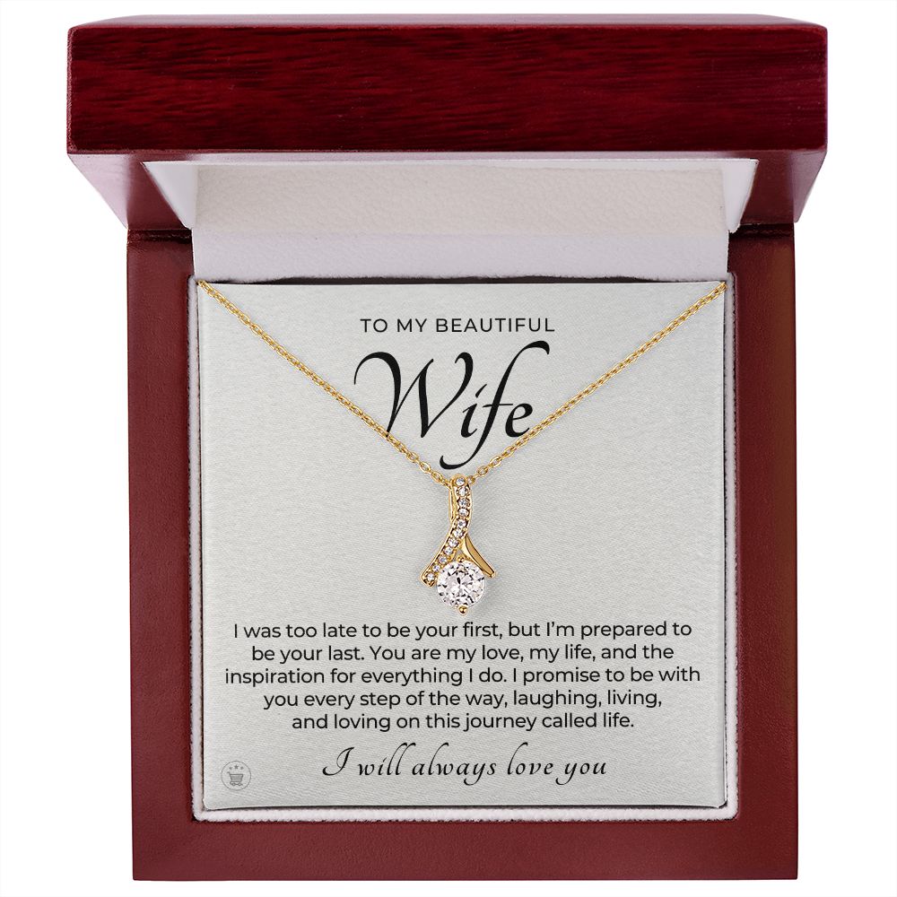Gift For Wife | Every Step Necklace 0645T1