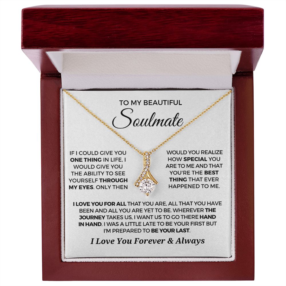 Soulmate Gift | Best Thing Necklace 0746T1A