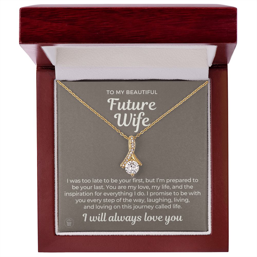 Future Wife, Mrs. Gift | Every Step Necklace 0644T2