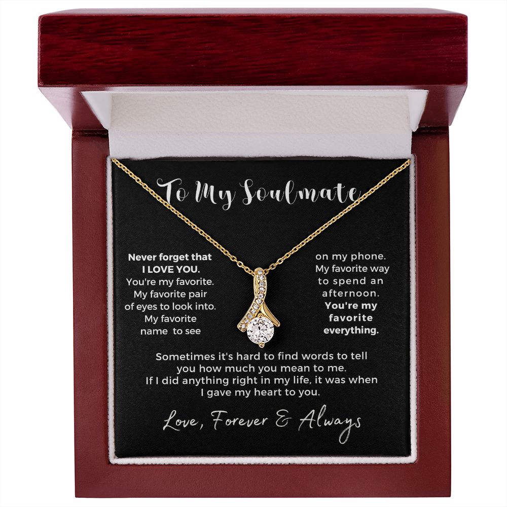 Soulmate Gift | My Heart Necklace 0777T1A