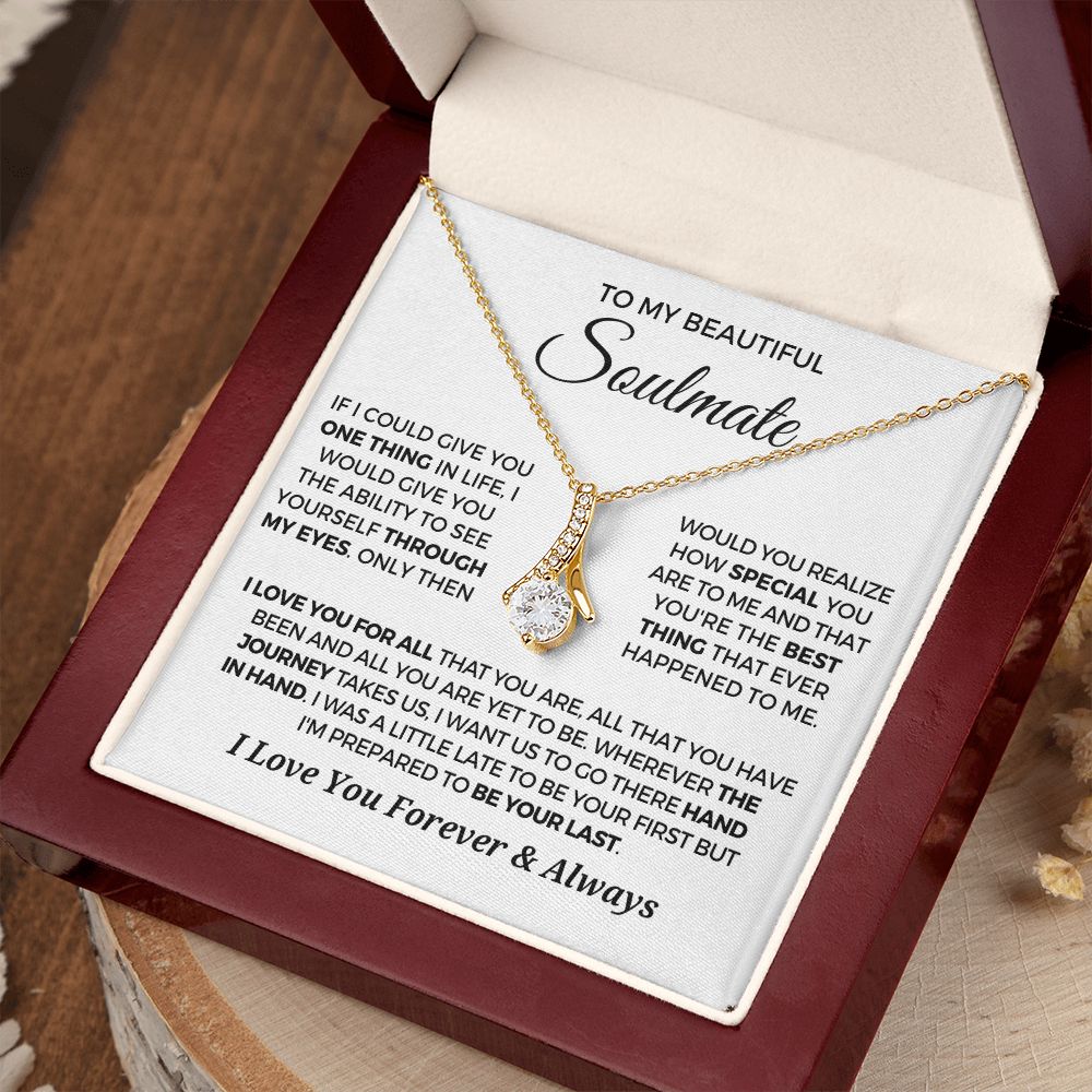 Soulmate Gift | Best Thing Necklace 0746T1A