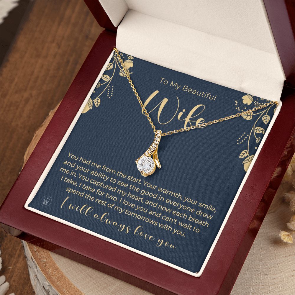 Gift For Wife | Each Breath Necklace 0642T9