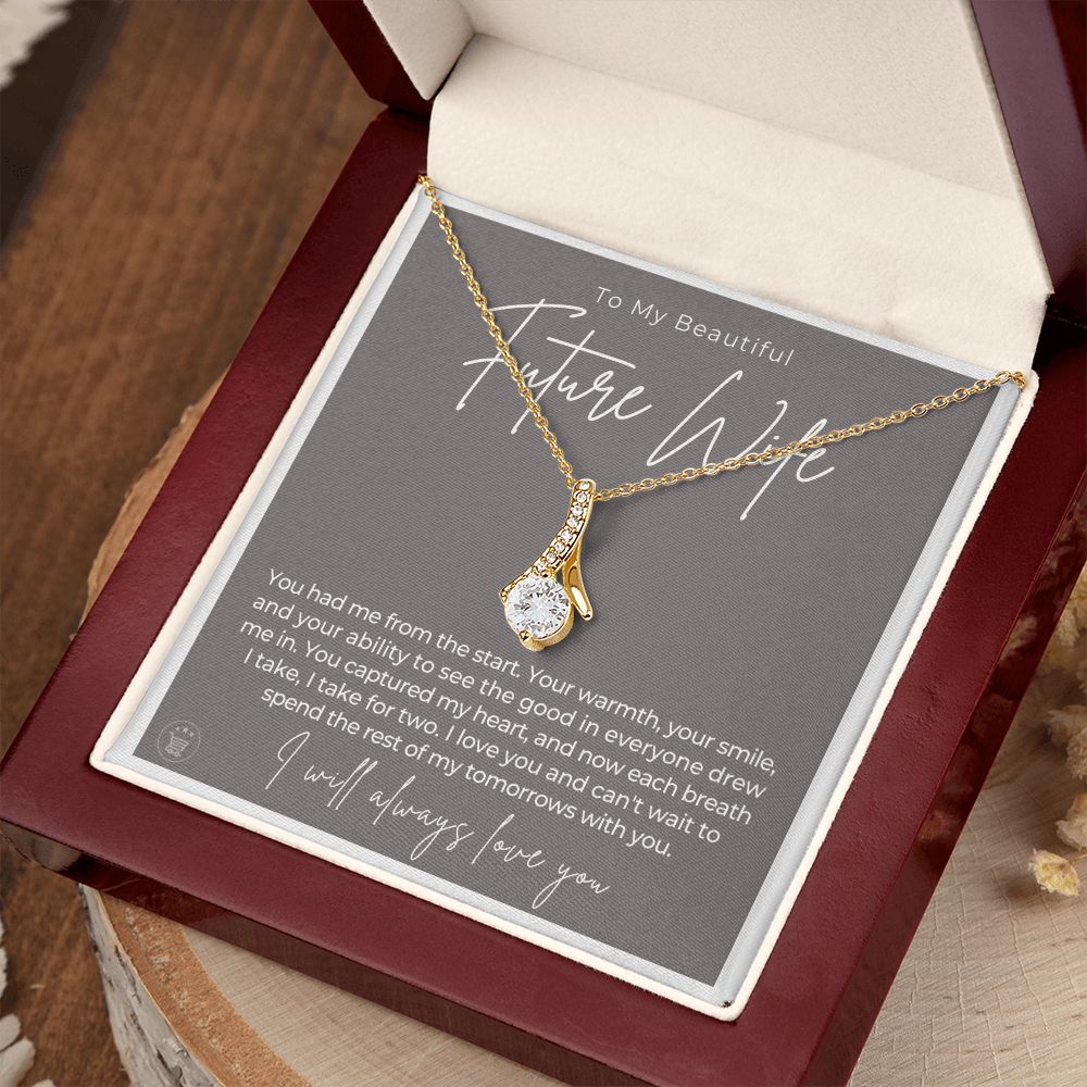 Future Wife, Mrs. Gift | Each Breath Necklace 0641T11
