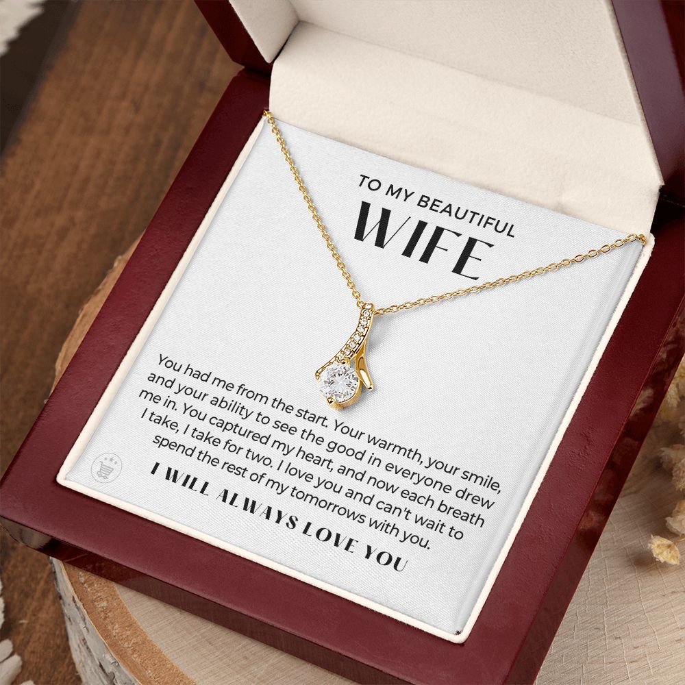 Gift For Wife | Each Breath Necklace 0642T4