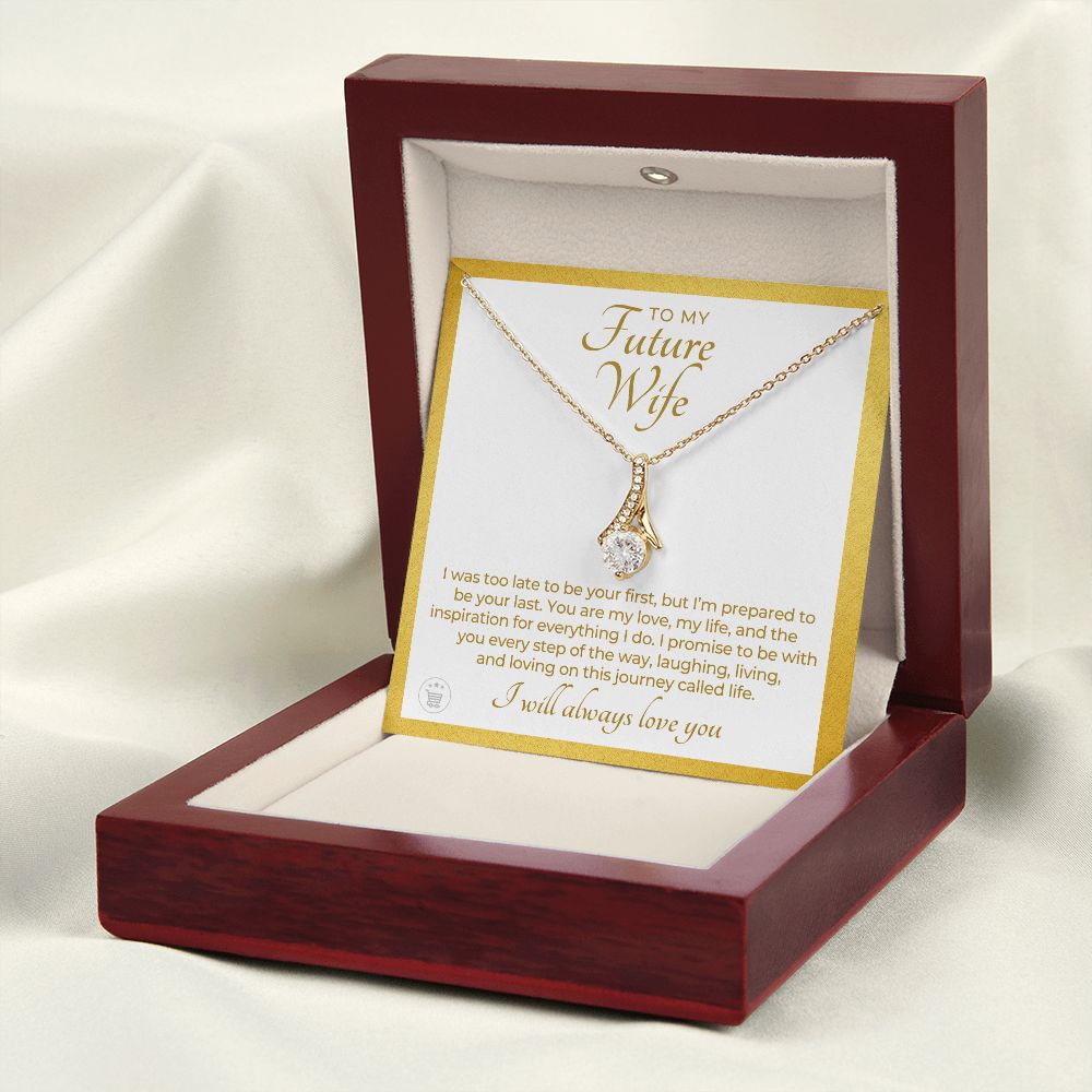 Future Wife, Mrs. Gift | Every Step Necklace 0644T5