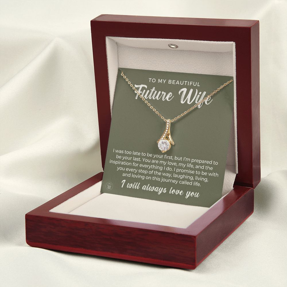 Future Wife, Mrs. Gift | Every Step Necklace 0644T10