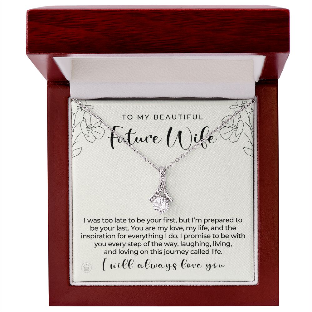 Future Wife, Mrs. Gift | Every Step Necklace 0644T8
