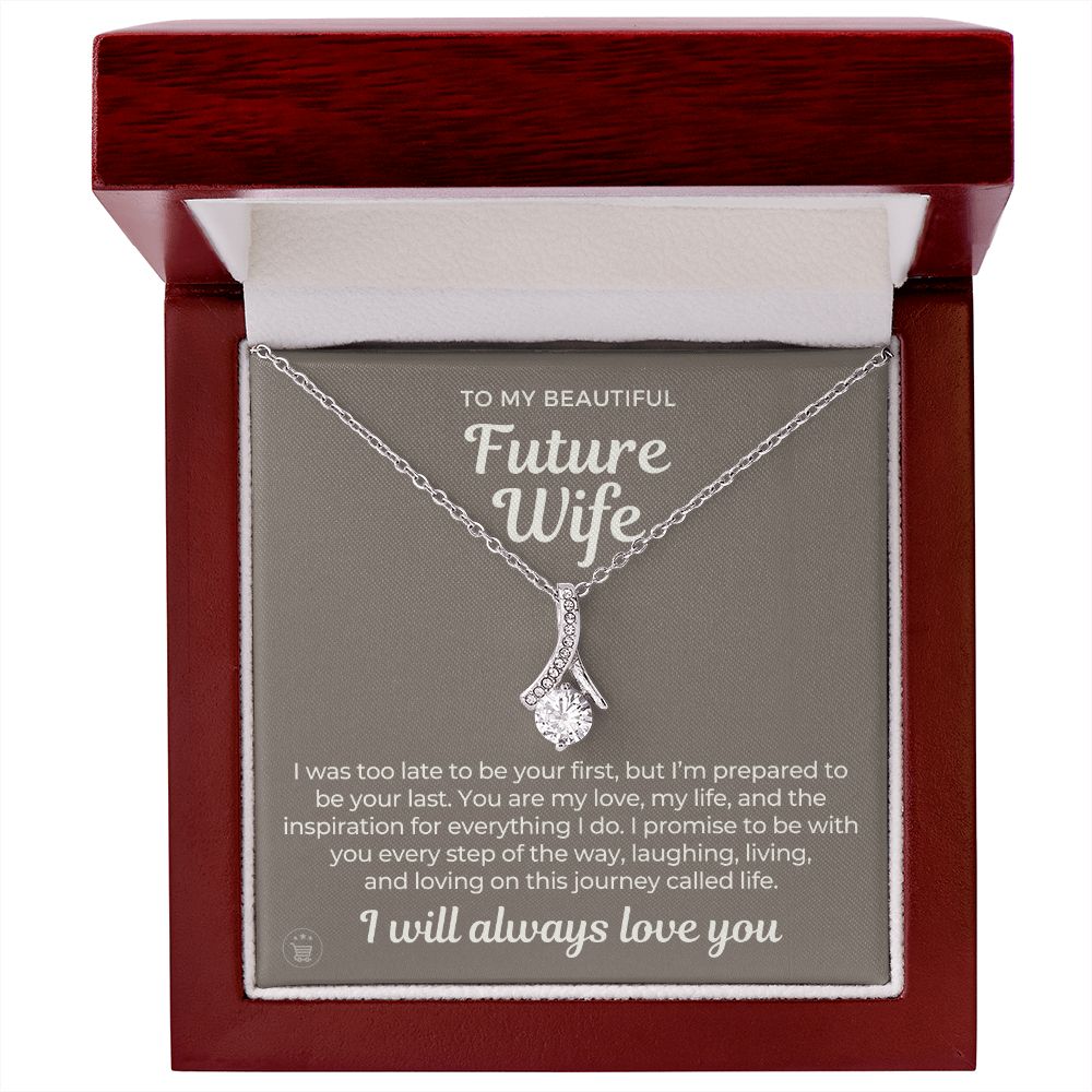Future Wife, Mrs. Gift | Every Step Necklace 0644T2