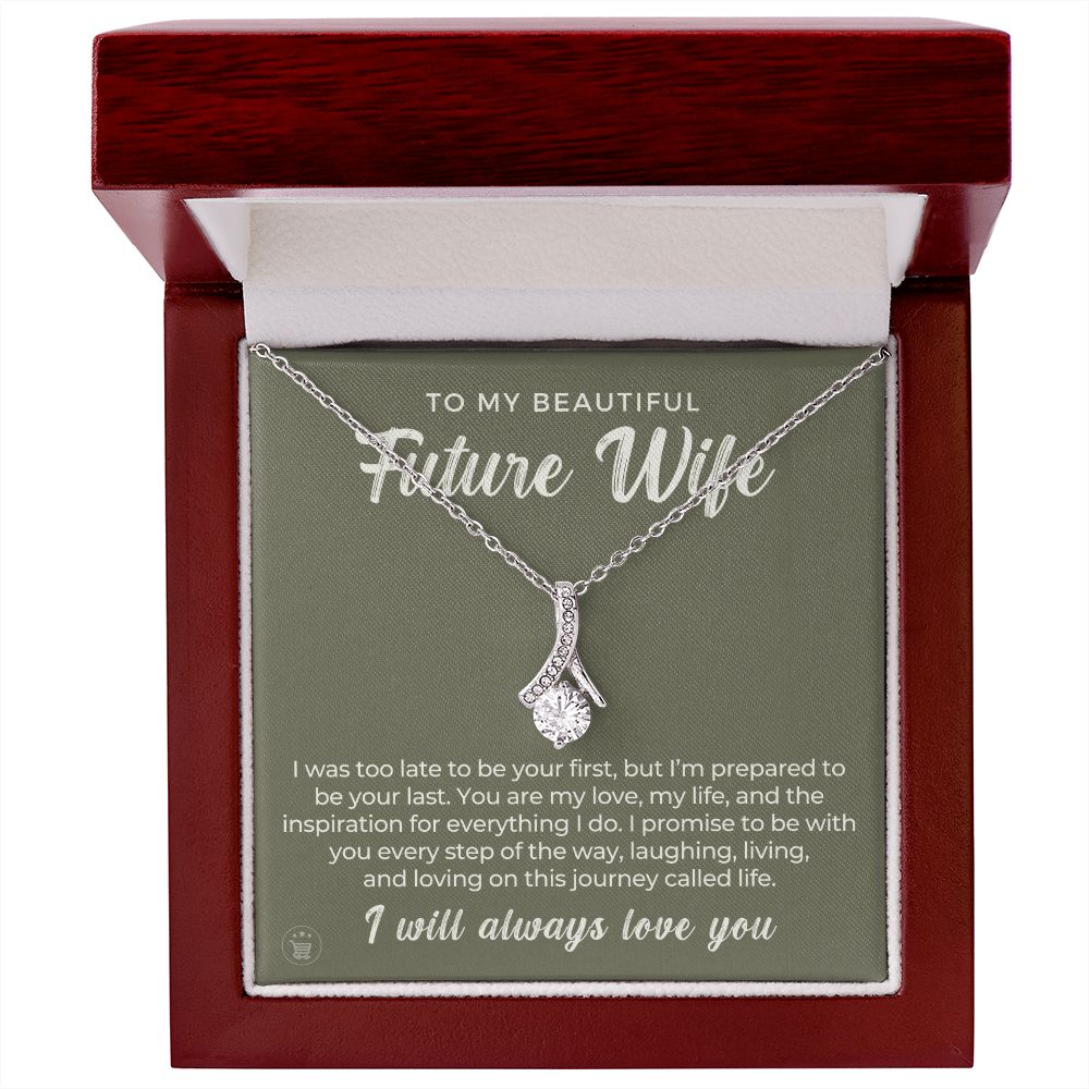 Future Wife, Mrs. Gift | Every Step Necklace 0644T10