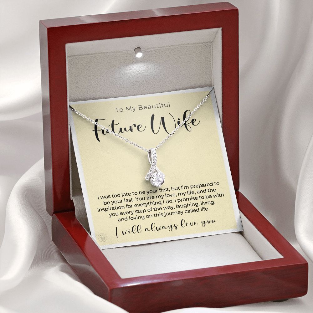 Future Wife, Mrs. Gift | Every Step Necklace 0644T7