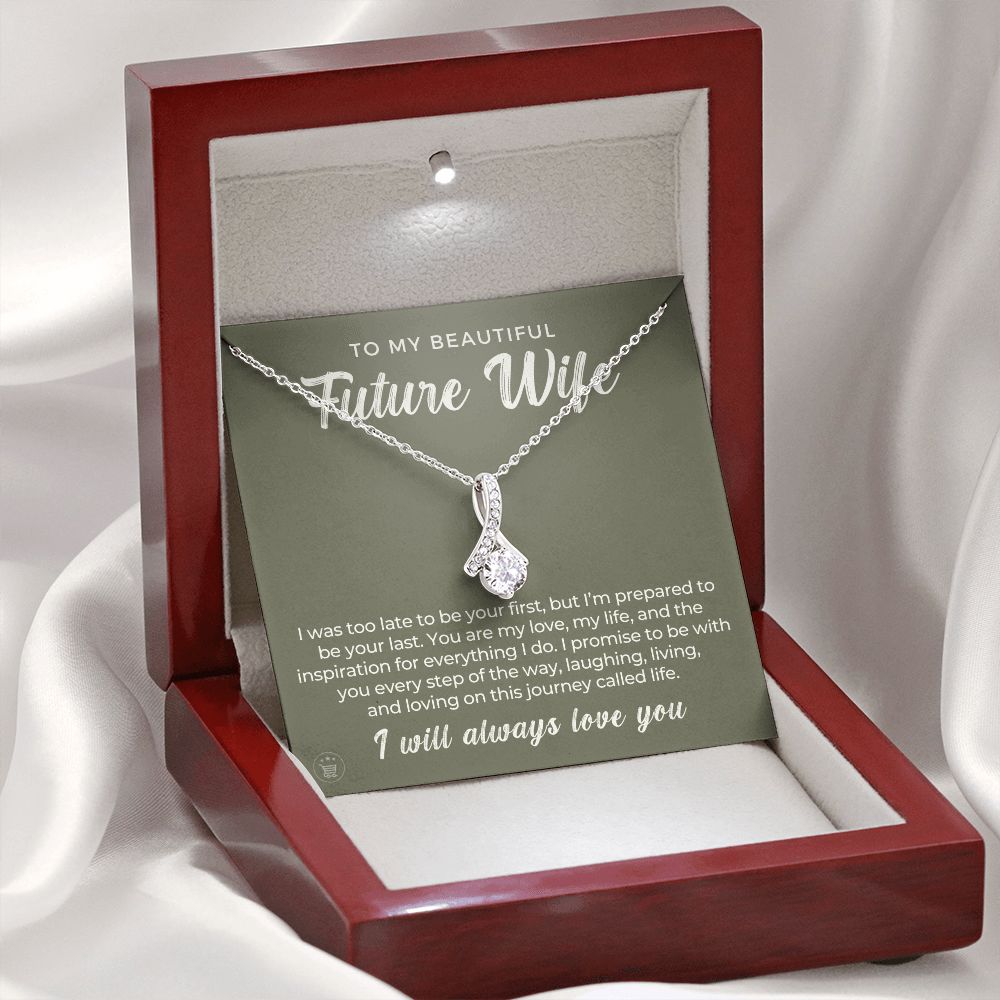 Future Wife, Mrs. Gift | Every Step Necklace 0644T10