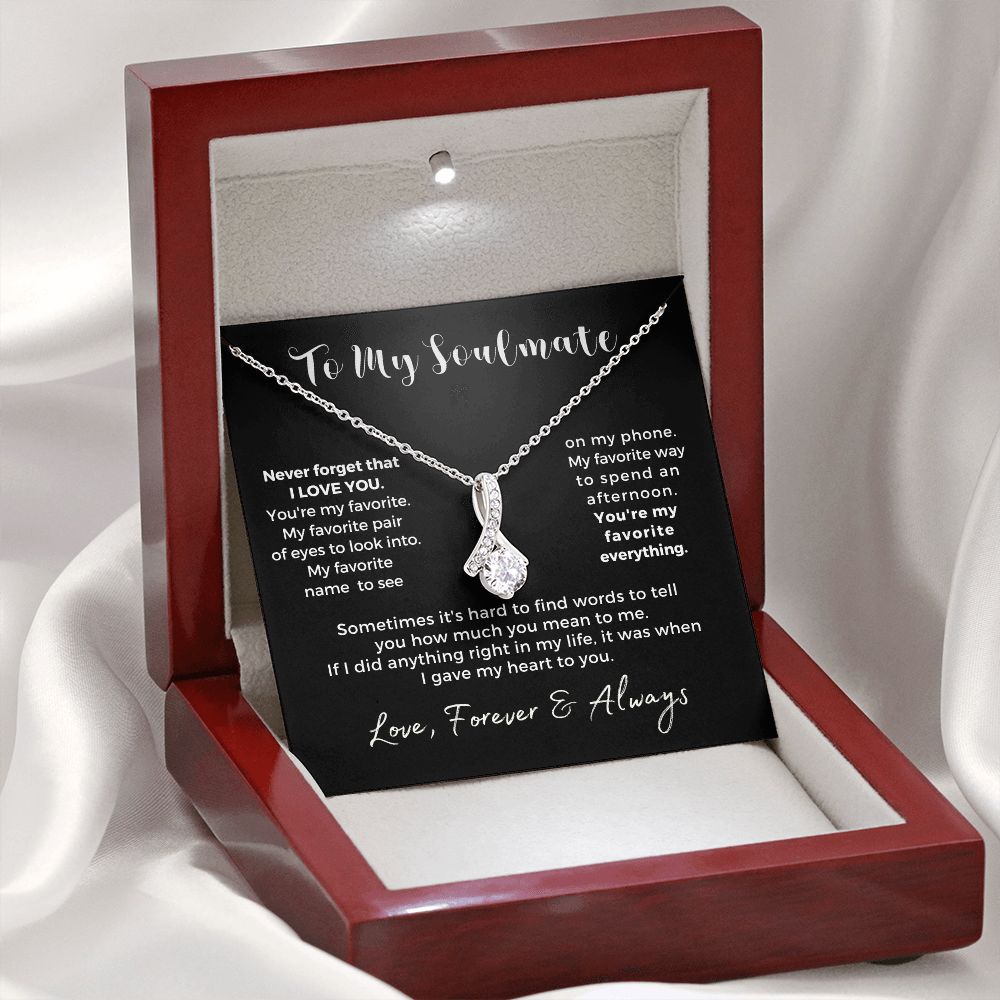 Soulmate Gift | My Heart Necklace 0777T1A