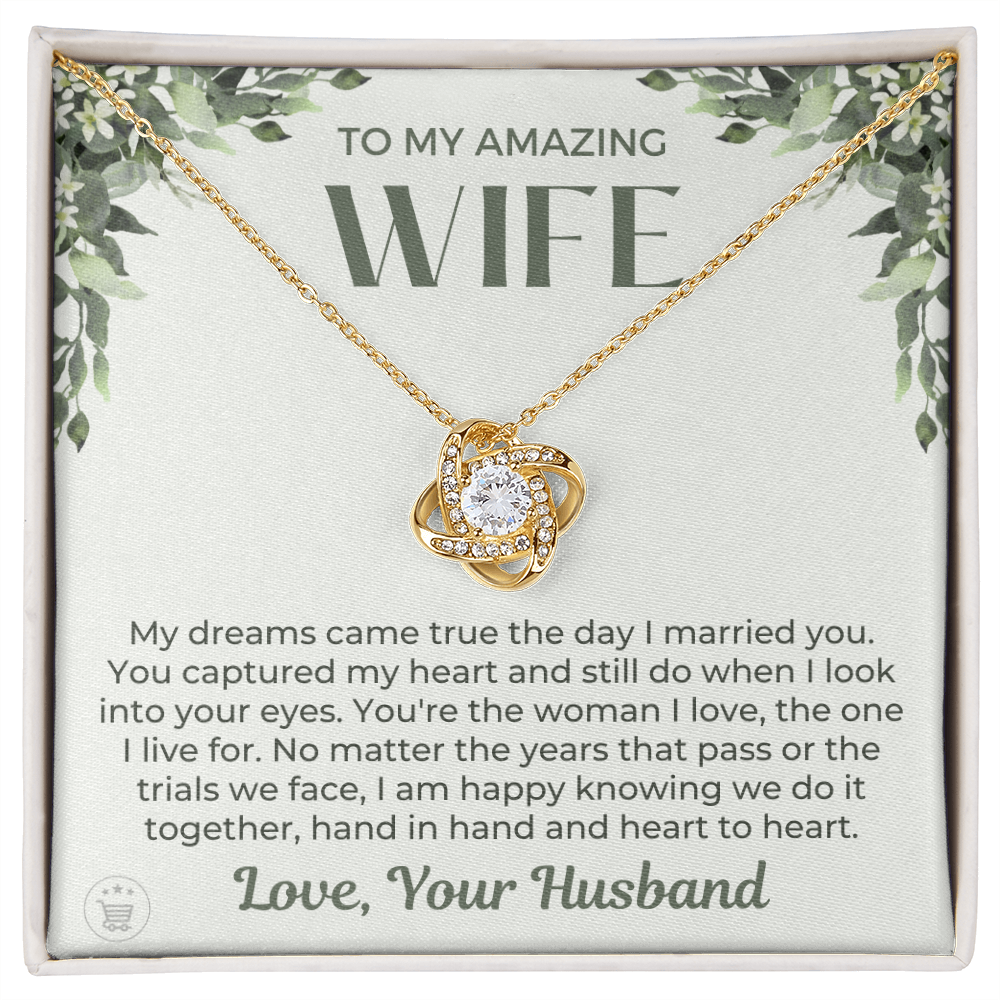 Gift For Wife | I Live For Necklace 0477T5