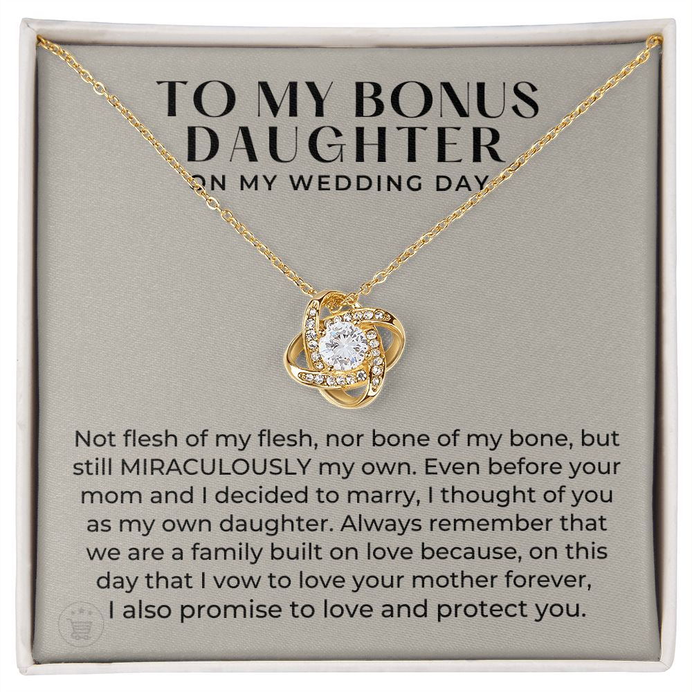 Stepdaughter Wedding Gift | On This Day Necklace 0555T10