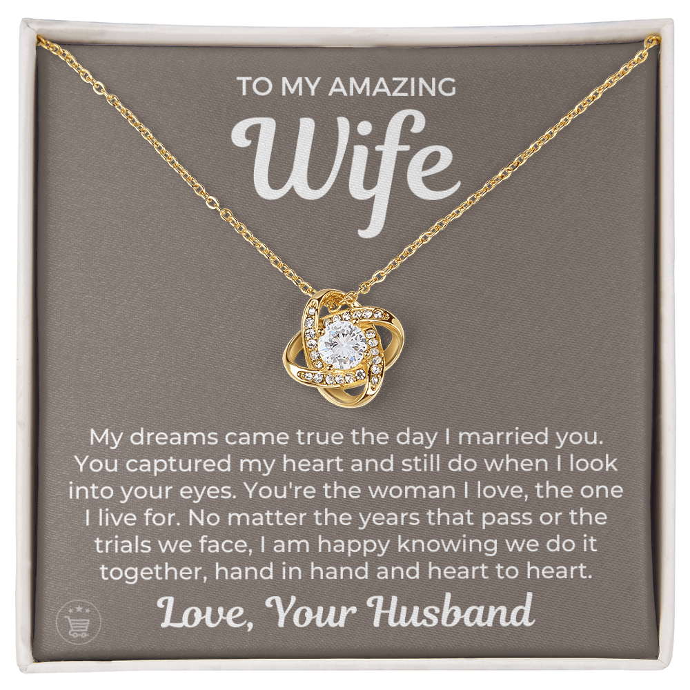 Gift For Wife | I Live For Necklace 0477T2