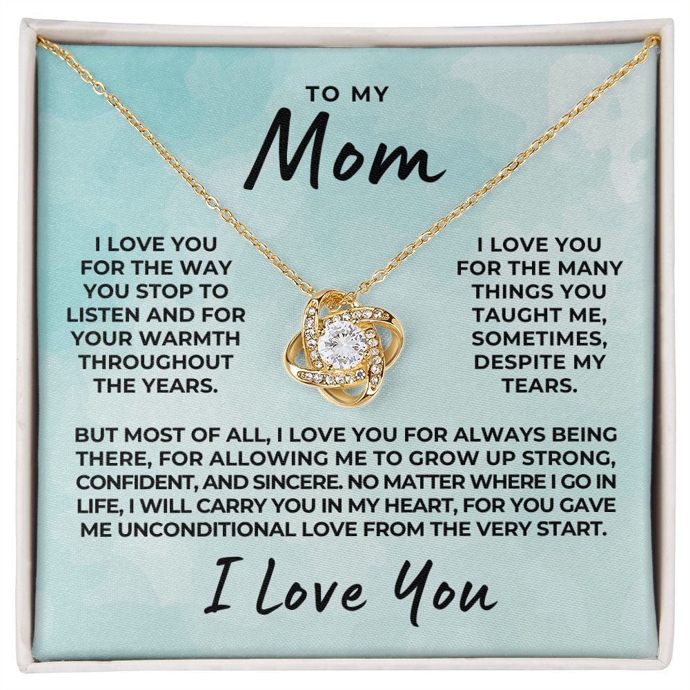 Gift For Mom | In My Heart Necklace 0655T9