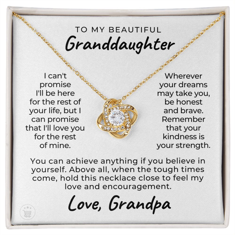 Granddaughter Gift | My Promise Necklace  0690T20