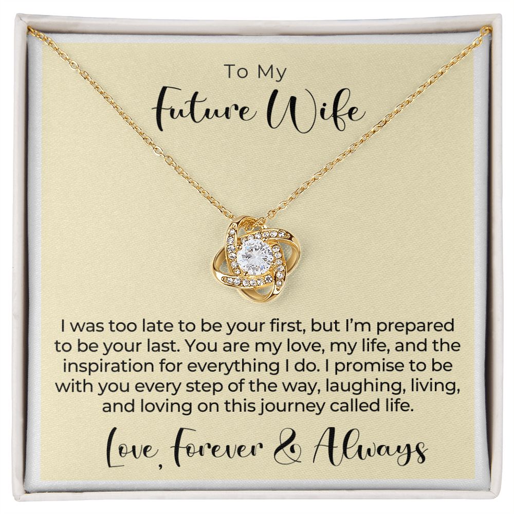 Future Wife, Mrs. Gift | Every Step Necklace 0715T5
