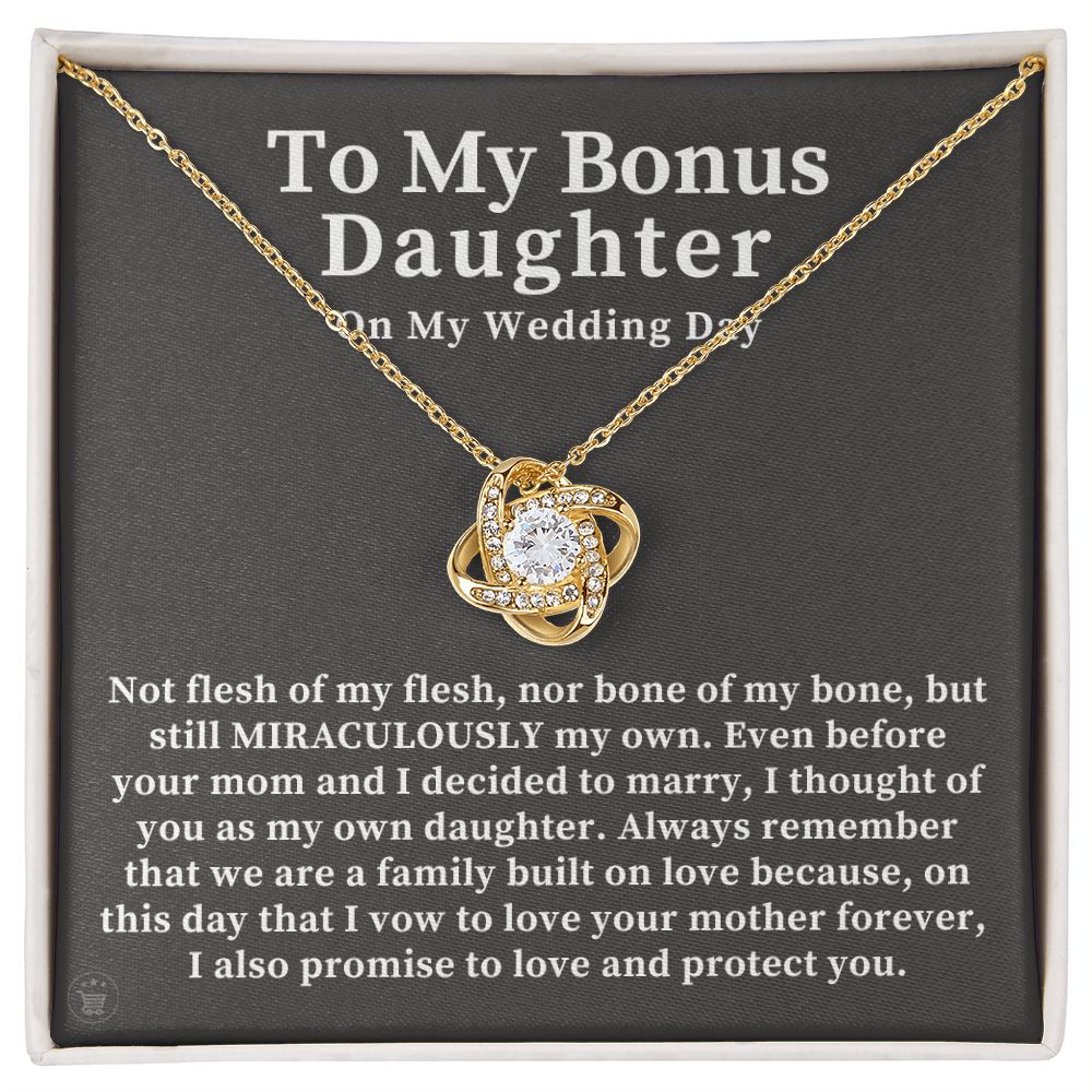 Stepdaughter Wedding Gift | On This Day Necklace 0555T9
