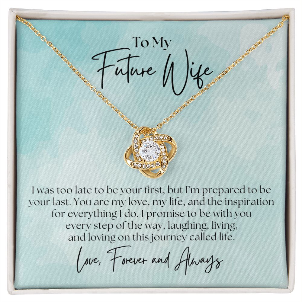 Future Wife, Mrs. Gift | Every Step Necklace 0715T9