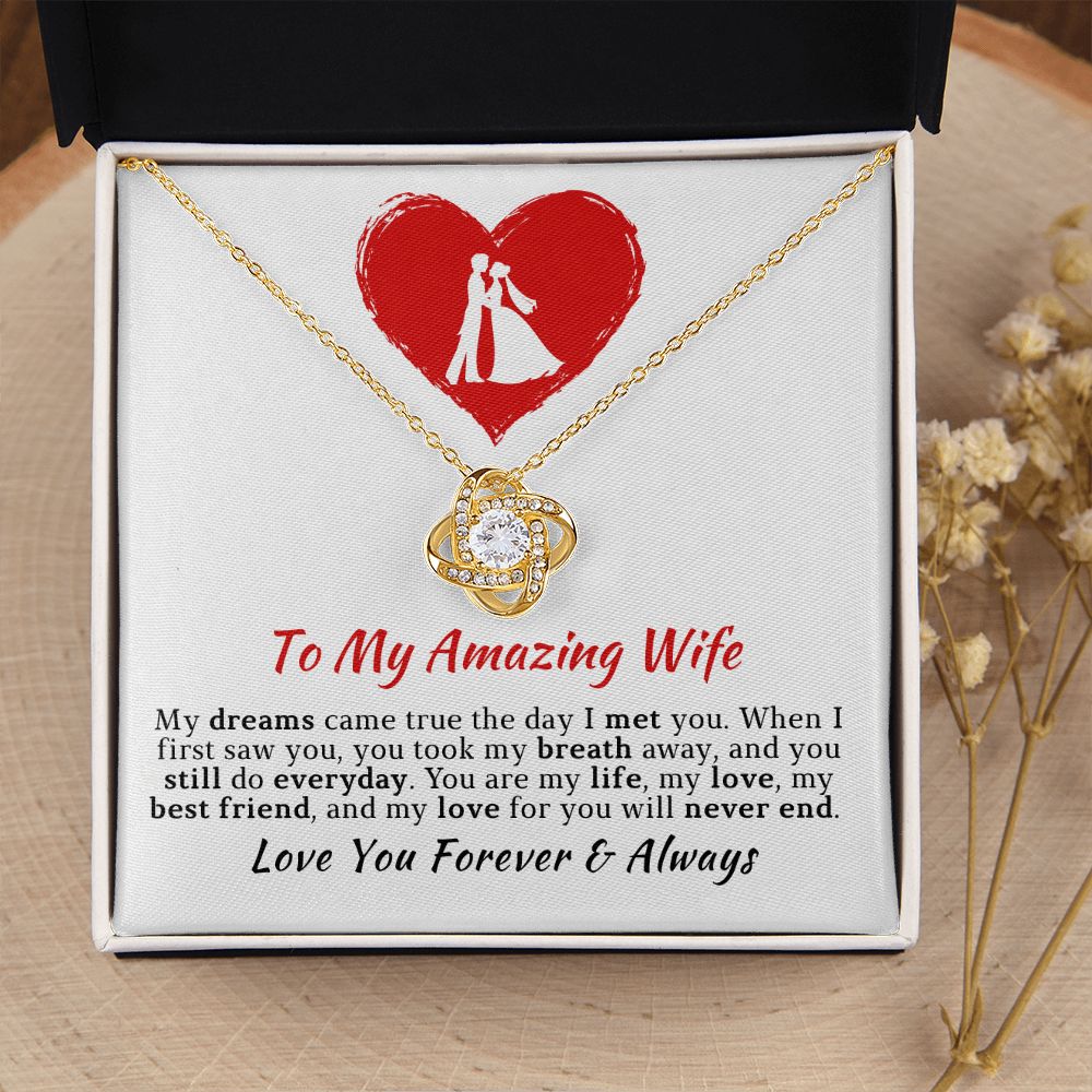 Gift For Wife | Dreams Came True Necklace 0742T2L