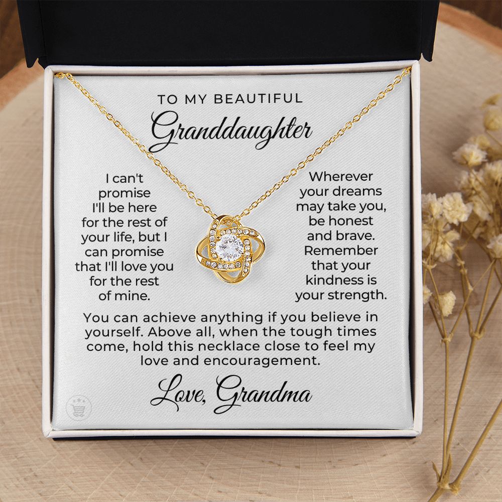 Granddaughter Gift | My Promise Necklace  0546T21