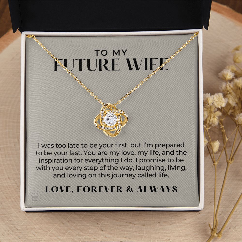 Future Wife, Mrs. Gift | Every Step Necklace 0715T7