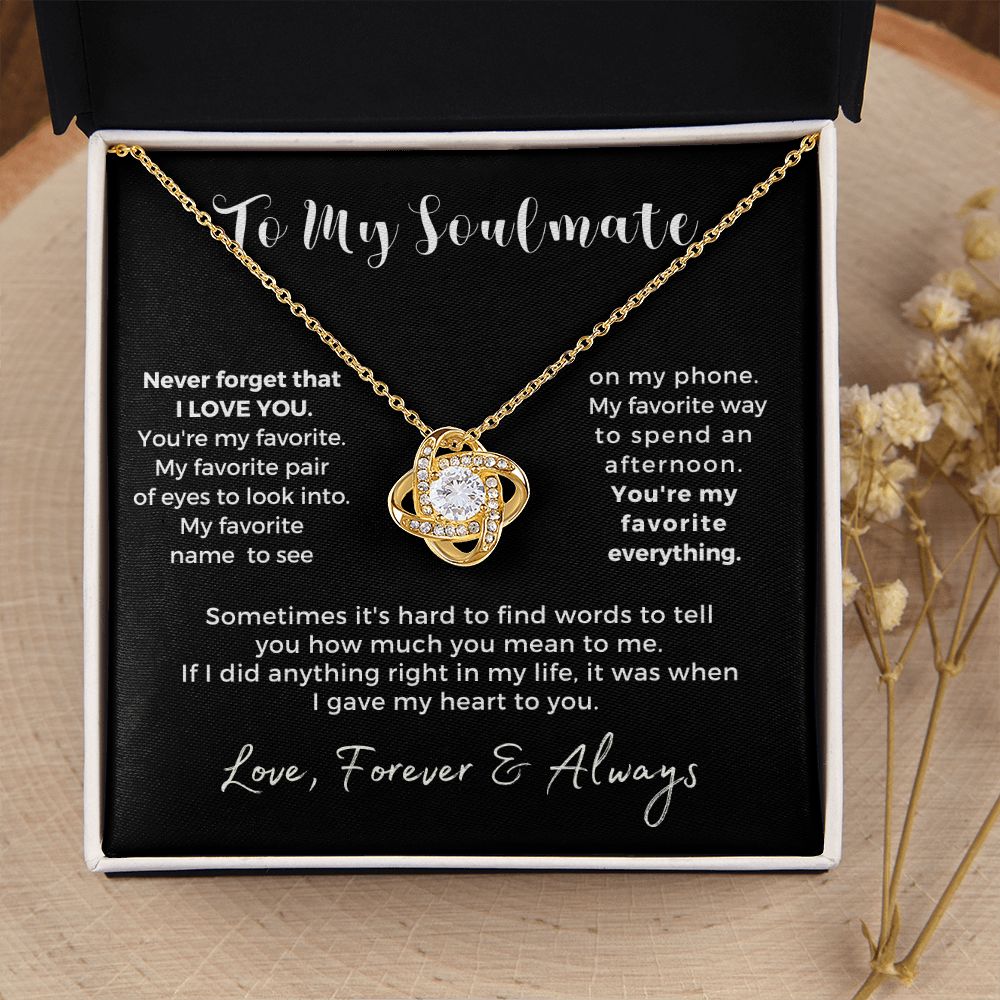 Soulmate Gift | My Heart Necklace 0777T1L