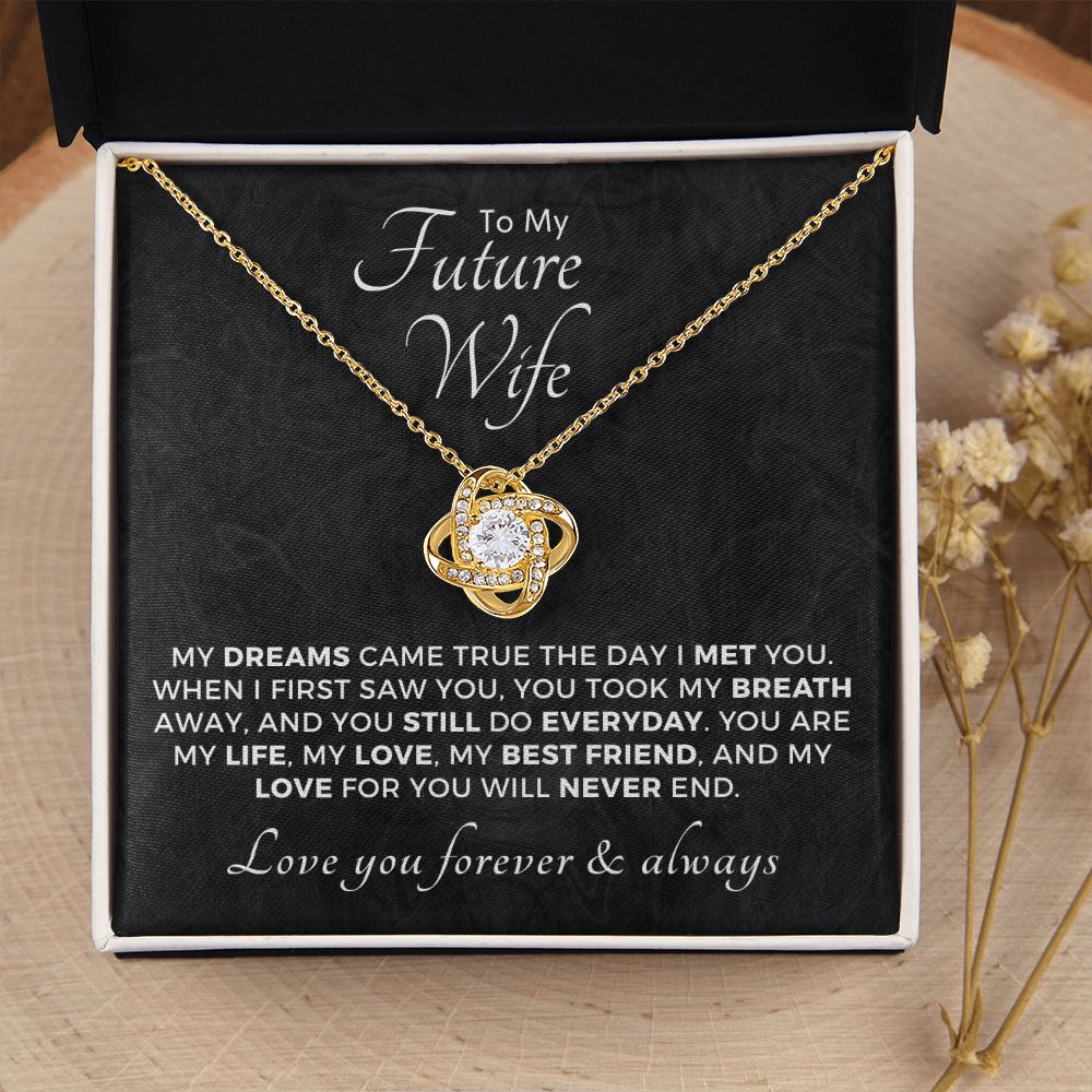 Future Wife, Mrs. Gift | Dreams Came True Necklace 0743T1L