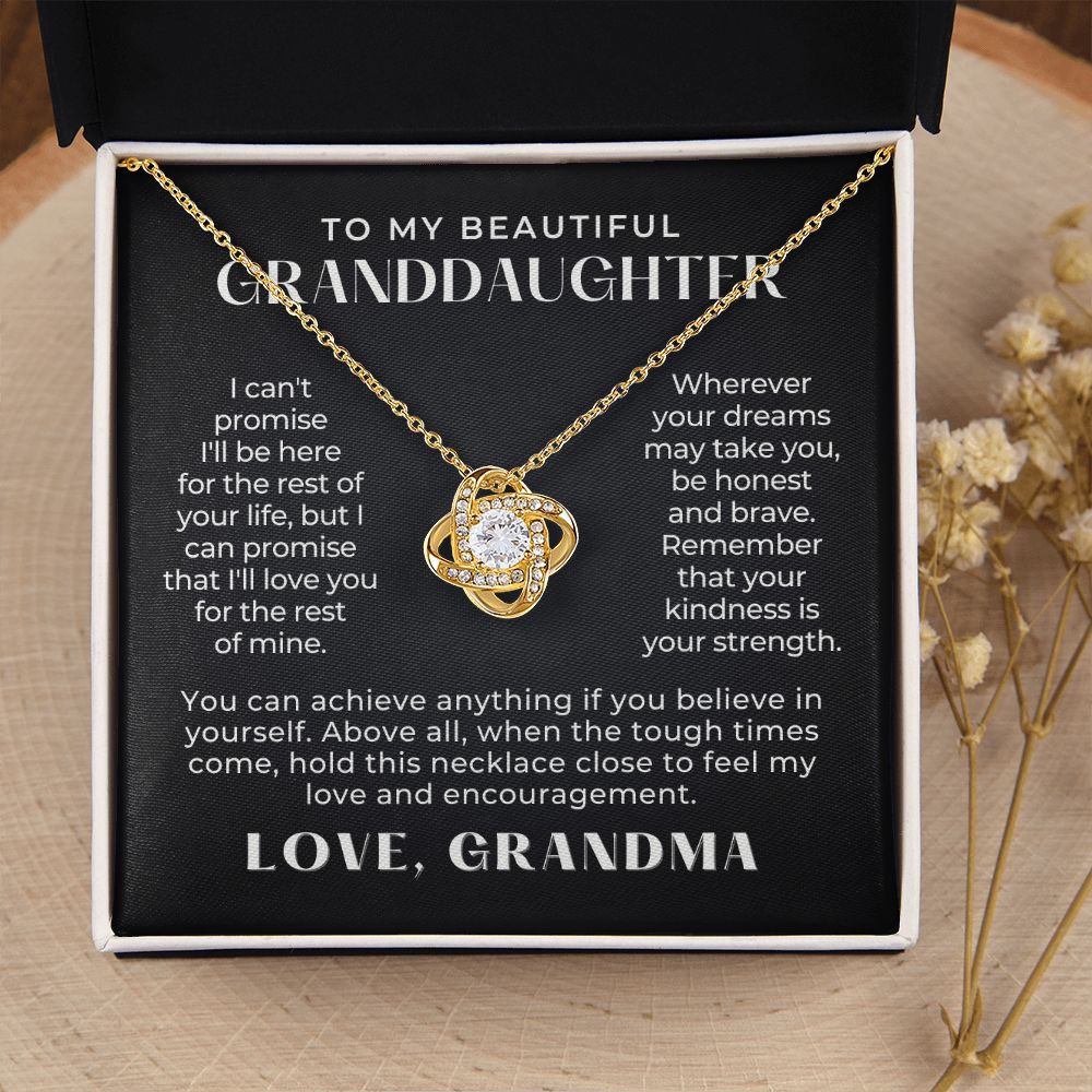 Granddaughter Gift | My Promise Necklace  0546T19
