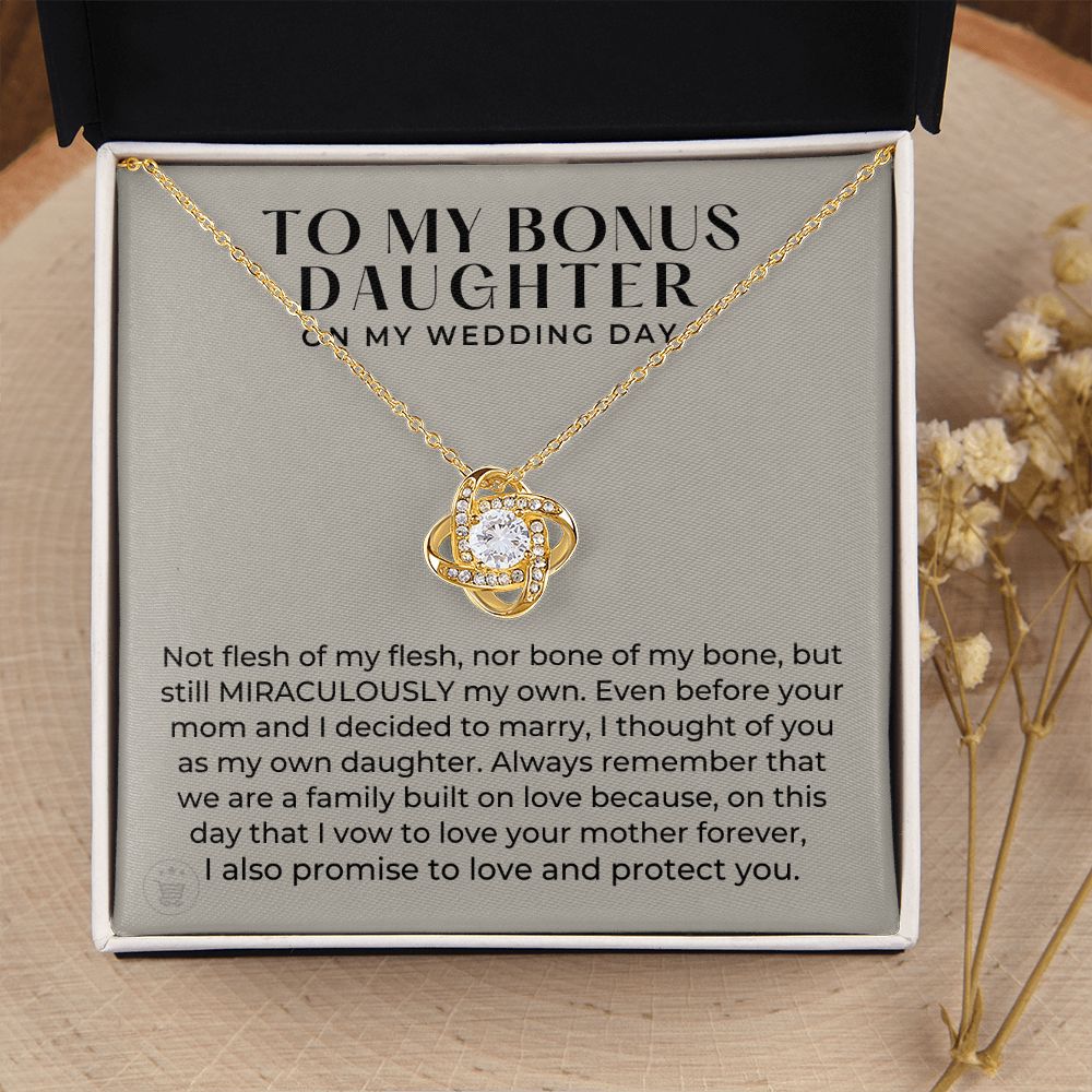 Stepdaughter Wedding Gift | On This Day Necklace 0555T10