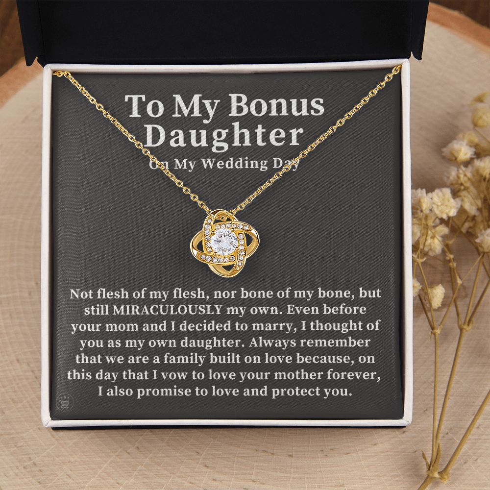 Stepdaughter Wedding Gift | On This Day Necklace 0555T9