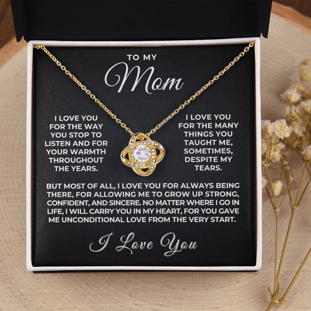 Gift For Mom | In My Heart Necklace 0655T4
