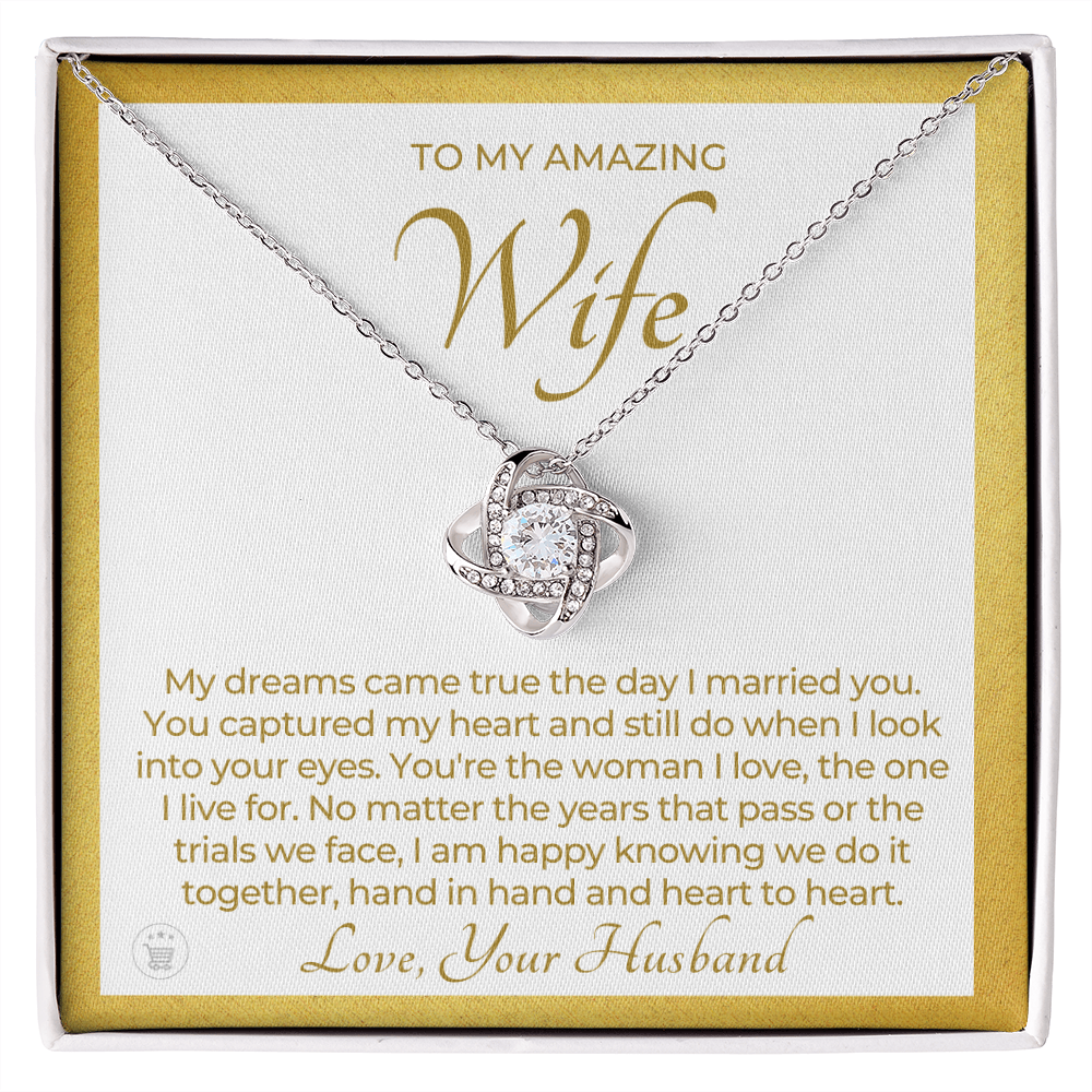 Gift For Wife | I Live For Necklace 0477T4