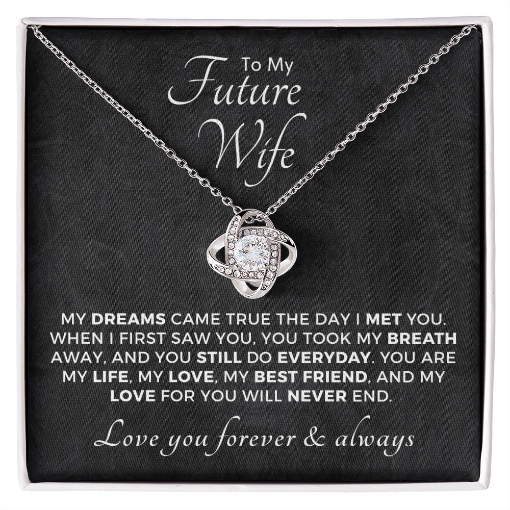 Future Wife, Mrs. Gift | Dreams Came True Necklace 0743T1L