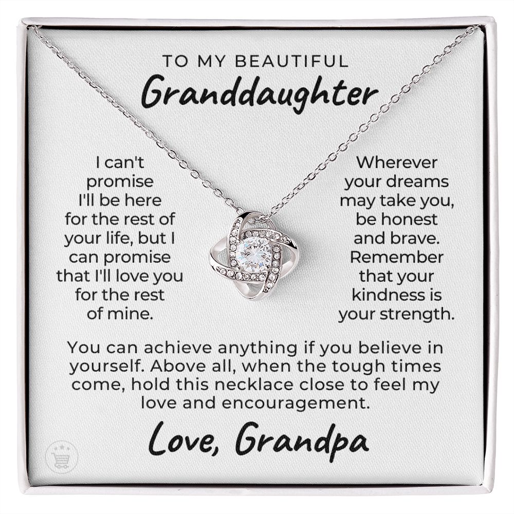 Granddaughter Gift | My Promise Necklace  0690T20
