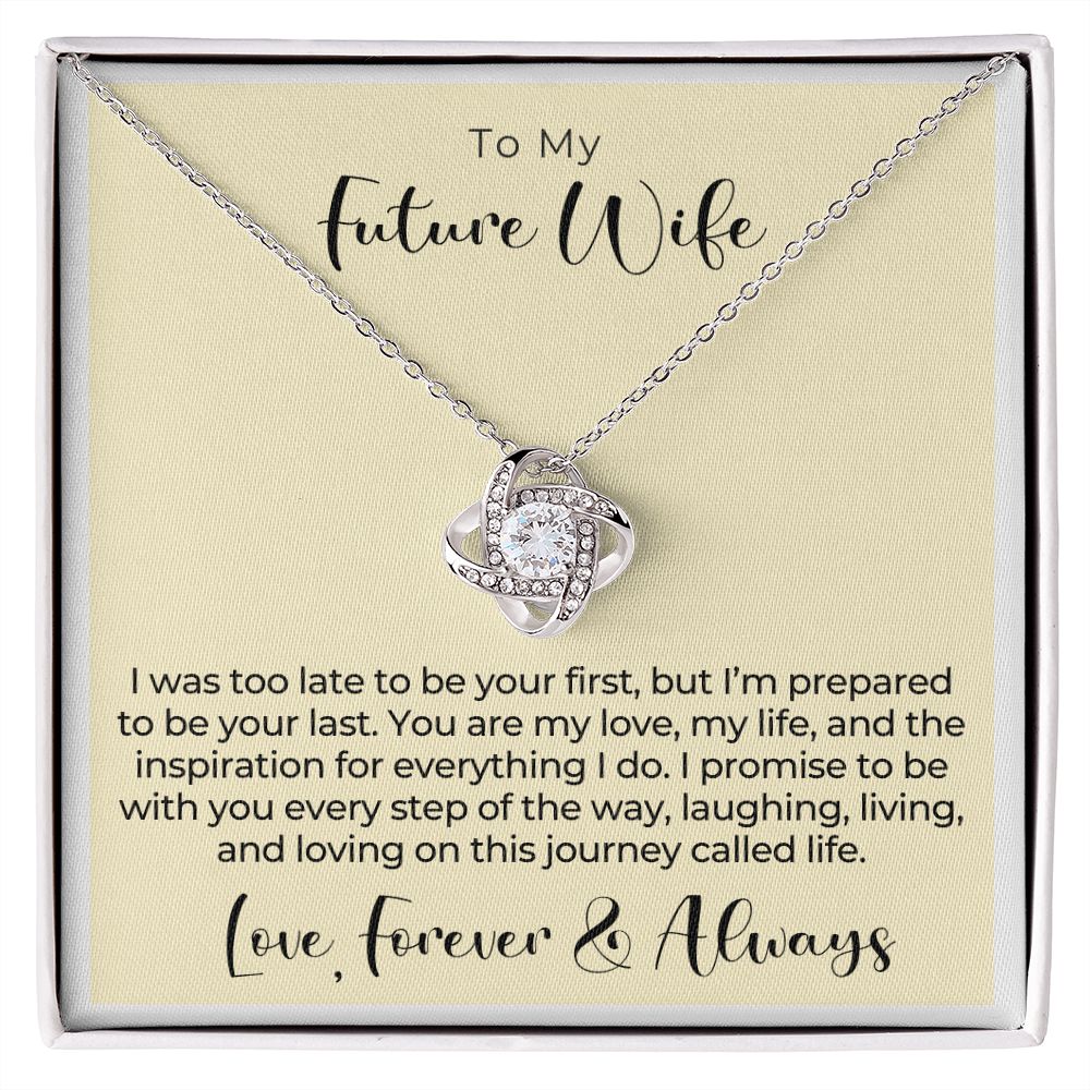 Future Wife, Mrs. Gift | Every Step Necklace 0715T5