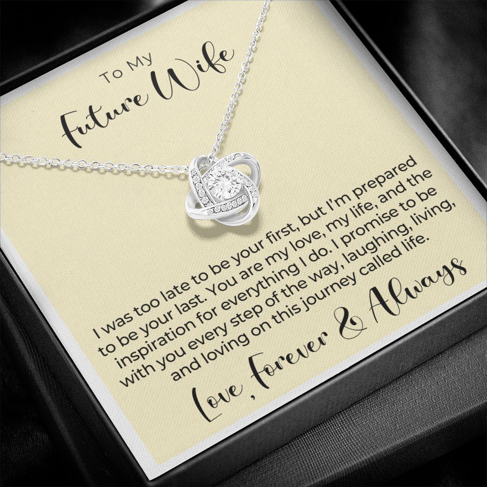 Future Wife, Mrs. Gift | Every Step Necklace 0715T5