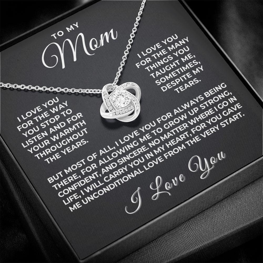 Gift For Mom | In My Heart Necklace 0655T4