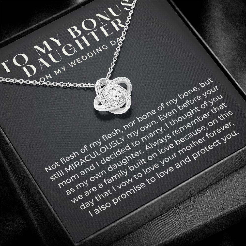 Stepdaughter Wedding Gift | On This Day Necklace 0555T11