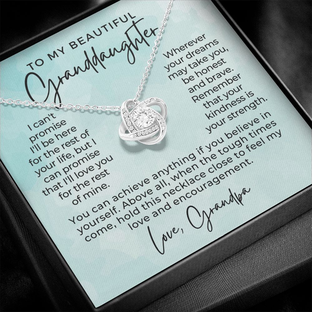 Granddaughter Gift | My Promise Necklace  0690T19