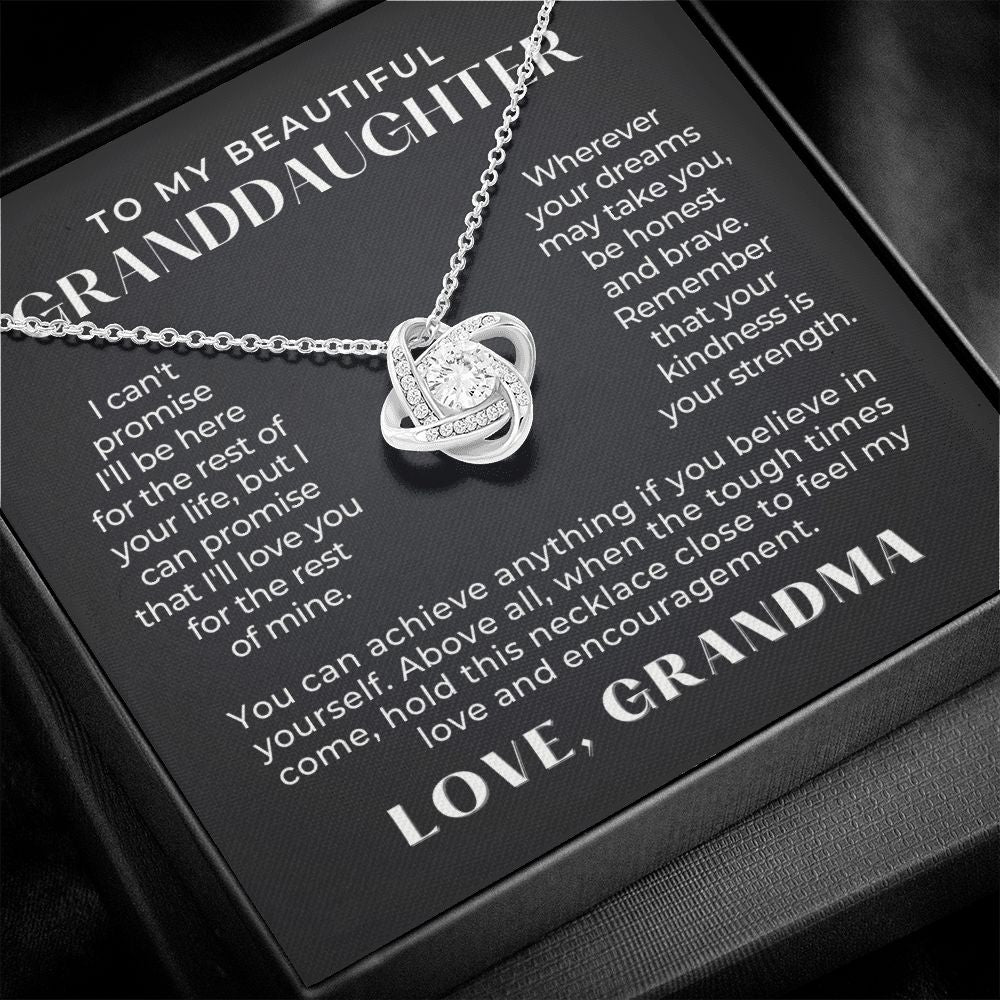 Granddaughter Gift | My Promise Necklace  0546T19