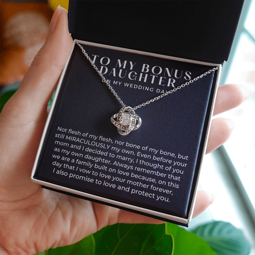 Stepdaughter Wedding Gift | On This Day Necklace 0555T11