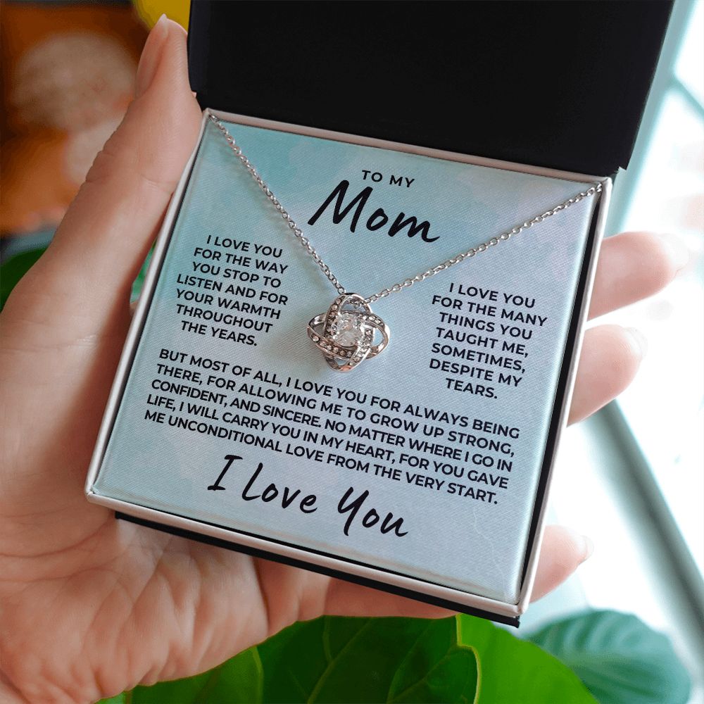 Gift For Mom | In My Heart Necklace 0655T9